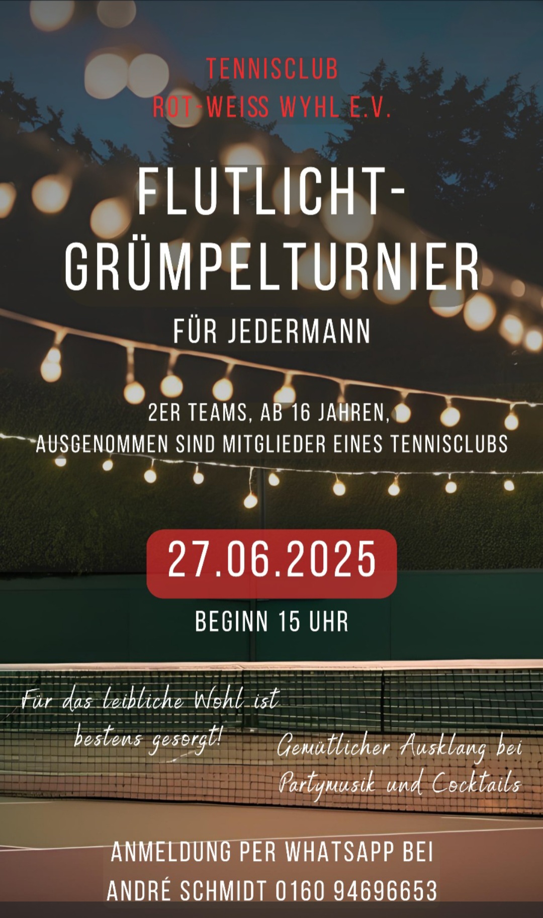 Flutlicht Grümpelturnier